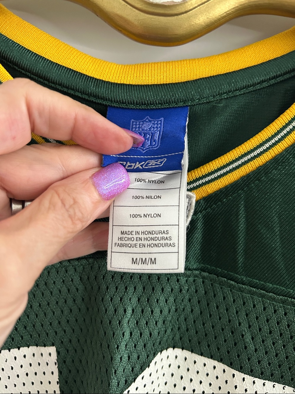 Reebok NFL Green Bay Packers Aaron Rodgers #12 Jersey |Size Medium - Picture 7 of 10
